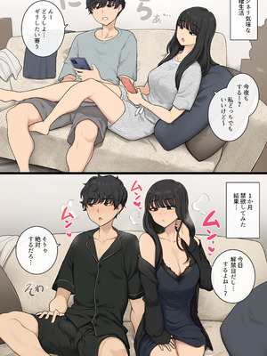 [わかまつ]禁欲前の惰性セックスと禁欲後の渇望セックス比較