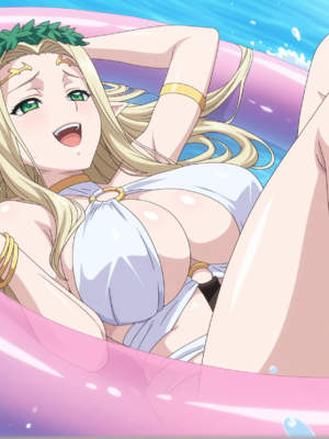 [NTR寝取] 黒獣 〜気高き聖女は白濁に染まる〜 光エルフの女王 セレスティン 青いプールで寝取 [AI Generated]_0047