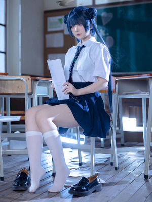 屿鱼 - 妃咲 JK (蔚蓝档案)_03