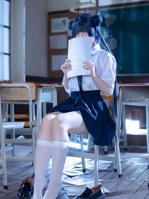 屿鱼 - 妃咲 JK (蔚蓝档案)_04