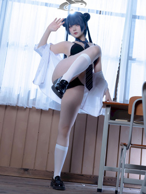 屿鱼 - 妃咲 JK (蔚蓝档案)_21