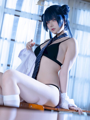 屿鱼 - 妃咲 JK (蔚蓝档案)_38