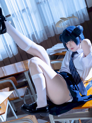 屿鱼 - 妃咲 JK (蔚蓝档案)_44