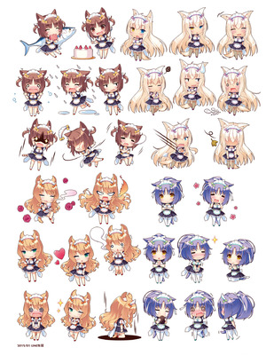 [さより] NEKOPARA 10th ANNIVERSARY -SAYORI ART WORKS- [中国翻訳] [無修正] [DL版]_080