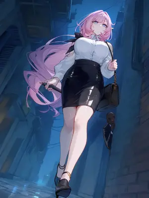 [gray]Office Lady Elysia - 2-[AI Generated]_035_35