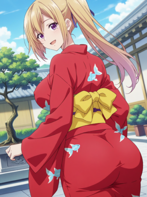 [All Piece Plan]133枚 川神舞(無彩限のファントム・ワールド) Mai Kawakami(Myriad Colors Phantom World) (Patreon) [AI Generated]_083