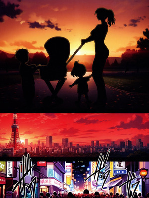 (C106) [焼酎MAC (ほずみけんじ)] 陰キャ弟がオタリーマン生活しながら母乳たっぷり金髪爆乳母娘をハーレムH＆個別デートで孕ませる話_010