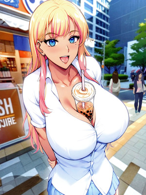 (C106) [焼酎MAC (ほずみけんじ)] 陰キャ弟がオタリーマン生活しながら母乳たっぷり金髪爆乳母娘をハーレムH＆個別デートで孕ませる話_099