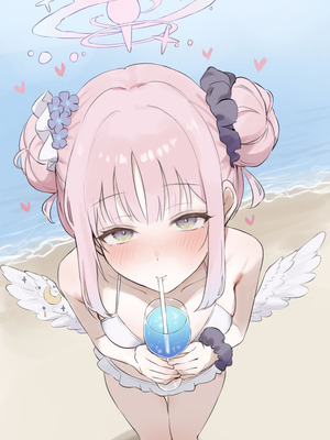 [安心院さとり] ミカと夏の1日 (ブルーアーカイブ)_08