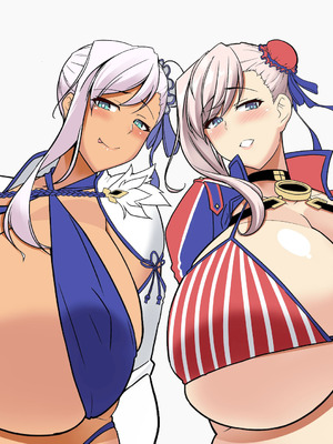 [IRON FIN (テツビレ)] どっちの？武蔵ちゃんショー! (Fate／Grand Order) [黑锅汉化组] [DL版]_56