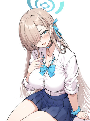 [僥倖酒 (ごん。)] If you keep quiet cute & UPSIDEver.3.0 (ブルーアーカイブ) [DL版]_32