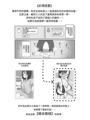 [ひやしまくら] 続・女友達と過ごすまったりイチャラブHな休日 橋本編 [中国翻訳] [DL版]_02