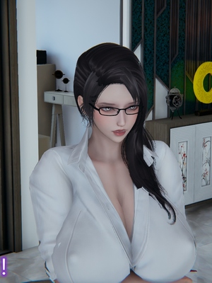 妈妈和女友互换身体后_0034