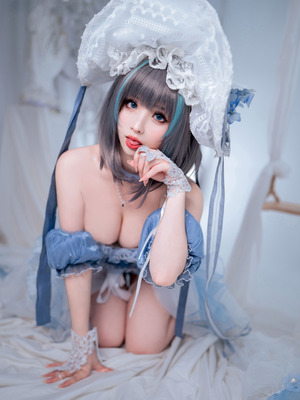 rioko凉凉子 碧蓝航线 柴郡 冰雪公主 40p_22