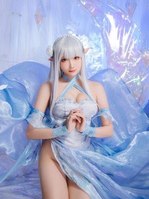 瓜希酱 - NO.049 爱蜜莉雅 水晶礼服 28P_07