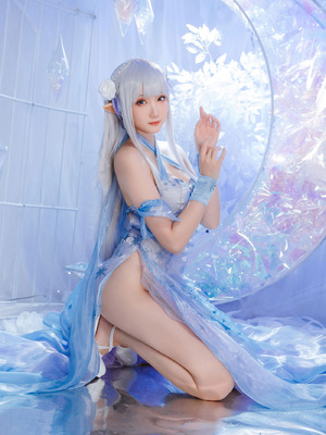 瓜希酱 - NO.049 爱蜜莉雅 水晶礼服 28P_09