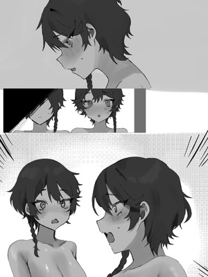 [一兵卒 (朽)] 並行世界にいる女の自分と入れ替わって、同じになって_33