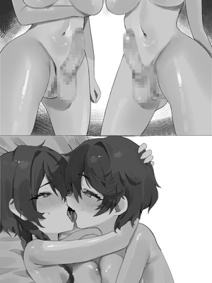 [一兵卒 (朽)] 並行世界にいる女の自分と入れ替わって、同じになって_41