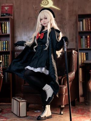 不悬ovo&nbsp;&nbsp;- 笑面教授_不悬ovo - 蔚蓝档案 - 笑面教授 (OL制服) (3)