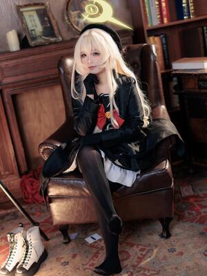 不悬ovo&nbsp;&nbsp;- 笑面教授_不悬ovo - 蔚蓝档案 - 笑面教授 (OL制服) (5)