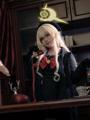 不悬ovo&nbsp;&nbsp;- 笑面教授_不悬ovo - 蔚蓝档案 - 笑面教授 (OL制服) (12)