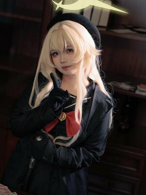 不悬ovo&nbsp;&nbsp;- 笑面教授_不悬ovo - 蔚蓝档案 - 笑面教授 (OL制服) (14)