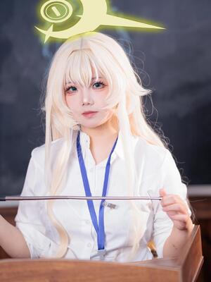 不悬ovo&nbsp;&nbsp;- 笑面教授_不悬ovo - 蔚蓝档案 - 笑面教授 (OL制服) (29)