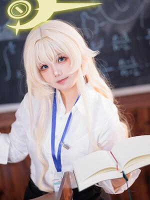 不悬ovo&nbsp;&nbsp;- 笑面教授_不悬ovo - 蔚蓝档案 - 笑面教授 (OL制服) (30)