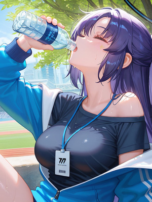 【Crimson】Prison of Lust - Hayase Yuuka 淫獄の罠 - 早瀬 ユウカ [AI Generated]_015_0015