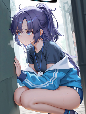 【Crimson】Prison of Lust - Hayase Yuuka 淫獄の罠 - 早瀬 ユウカ [AI Generated]_024_0024