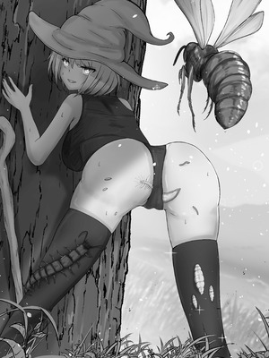 [Gura Craft] 女魔法使いさん蟲姦話｜女魔法使与虫子交配的故事 [中国翻訳]_03