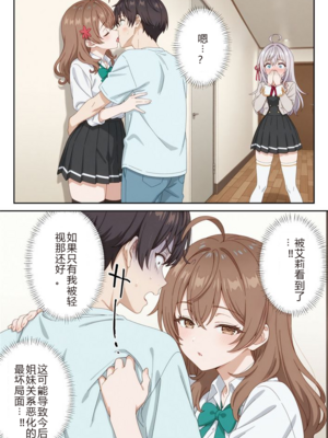 イタズラ好きな妹の催◯暗示で美人姉妹がデレるどころじゃなくなる話1-2 [AI Generated]_image_042