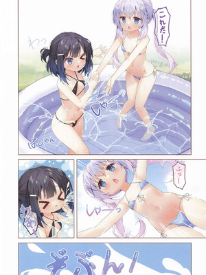 [ウサギキャンディー (タク道)] 夏のドキドキ水遊び! (ご注文はうさぎですか？)_06_cfkp