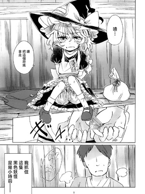 (例大祭16) [AM：TIGER (とらん)] 野魔法使いの泥棒稼業 (東方Project)｜野魔法使的小偷行當 [中国翻訳]_05_ngkj