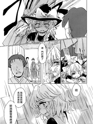 (例大祭16) [AM：TIGER (とらん)] 野魔法使いの泥棒稼業 (東方Project)｜野魔法使的小偷行當 [中国翻訳]_15_riru