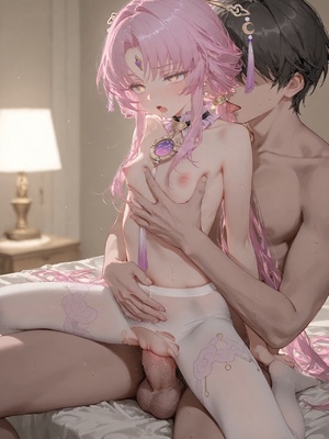 [CunnyFunky] Fu Xuan & Qingque [AI Generated]_0036