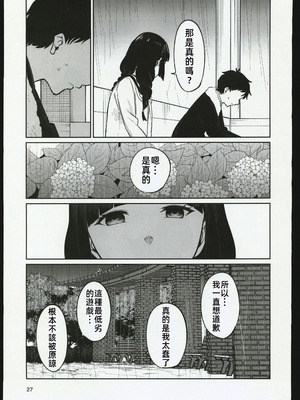 (C106) [オスイチ珈琲店 (319)] 罰ゲームで嘘告白したら陰キャ女子とのイチャラブ性活が始まった件｜因為懲罰遊戲假告白結果和陰沉系女生開始了甜蜜的性生活的故事 [禁漫漢化組]_26_qydd