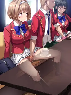 [妄想Caution (ダイアル)]かくれてスカートの中を好き放題弄られてるCG集+スカートの中では [中国翻訳][粗碼][天煌汉化组]_304