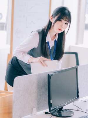 霜月shimo&nbsp;&nbsp;霜月的秘密辦公室 Shimo' Secret Office_054