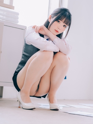 霜月shimo&nbsp;&nbsp;霜月的秘密辦公室 Shimo' Secret Office_063