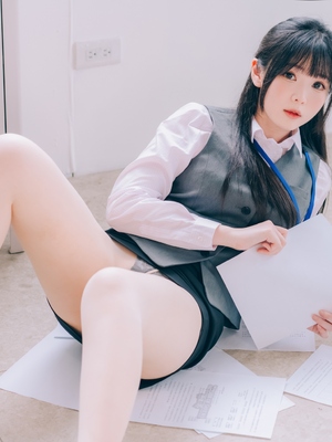 霜月shimo&nbsp;&nbsp;霜月的秘密辦公室 Shimo' Secret Office_065