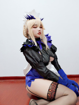 阿半今天很开心 - FGO 黑枪呆女仆_51