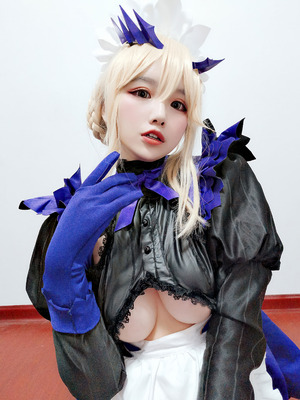 阿半今天很开心 - FGO 黑枪呆女仆_65