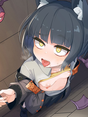 [めーふまどー (拝一樹)] エロトラップダンジョンで敗北するエリート黒猫魔法使いちゃん_747