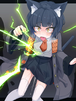 [めーふまどー (拝一樹)] エロトラップダンジョンで敗北するエリート黒猫魔法使いちゃん_775