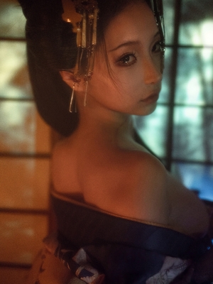 蠢沫沫 – 2024年会员 血婚纱_011