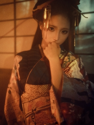 蠢沫沫 – 2024年会员 血婚纱_017