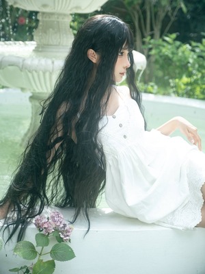 蠢沫沫 – 2024年会员 白吊带_002