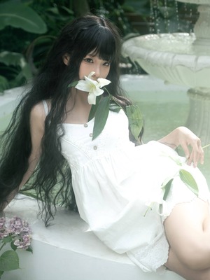 蠢沫沫 – 2024年会员 白吊带_034