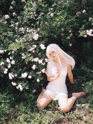 蠢沫沫 – 2024年会员 绳+白发_016